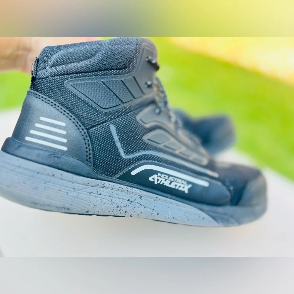 Rocky Men's Industrial Athletix 6” Hi-Top Work Shoe/Composite Toe; Size 9.5
